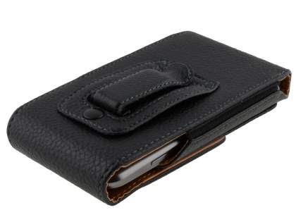 Textured Synthetic Leather Vertical Belt Pouch for Samsung I9250 Google Galaxy Nexus