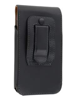 Smooth Synthetic Leather Vertical Belt Pouch for Motorola RAZR
