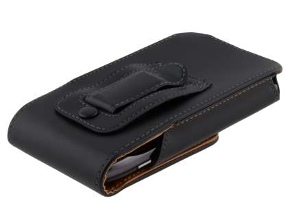 Smooth Synthetic Leather Vertical Belt Pouch for Motorola RAZR