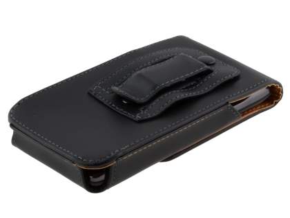 Smooth Synthetic Leather Vertical Belt Pouch for Motorola RAZR