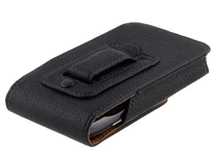 Textured Synthetic Leather Vertical Belt Pouch for Motorola RAZR