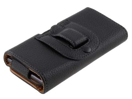 Textured Synthetic Leather Belt Pouch for Motorola RAZR