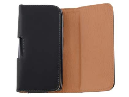 Smooth Synthetic Leather Belt Pouch for Motorola RAZR