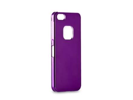 MOMAX Ultra-Thin Metallic Case for iPhone SE(1st Gen)/5s/5 - Metallic Purple Hard Case