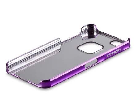 MOMAX Ultra-Thin Metallic Case for iPhone SE(1st Gen)/5s/5 - Metallic Purple