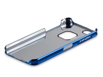 MOMAX Ultra-Thin Metallic Case for iPhone SE(1st Gen)/5s/5 - Metallic Blue
