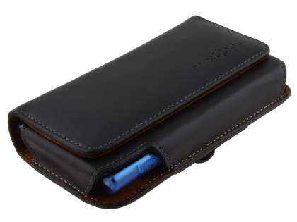 Extra-tough Genuine Leather ShineColours belt pouch (Bumper Case Compatible) for LG Prada 3.0