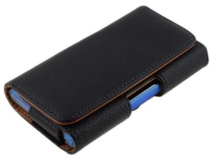 Textured Synthetic Leather Belt Pouch (Bumper Case Compatible) for LG Prada 3.0