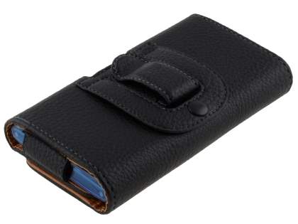 Textured Synthetic Leather Belt Pouch (Bumper Case Compatible) for LG Prada 3.0