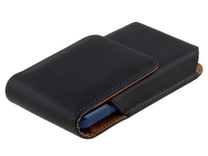Smooth Synthetic Leather Vertical Belt Pouch (Bumper Case Compatible) for HTC Velocity 4G