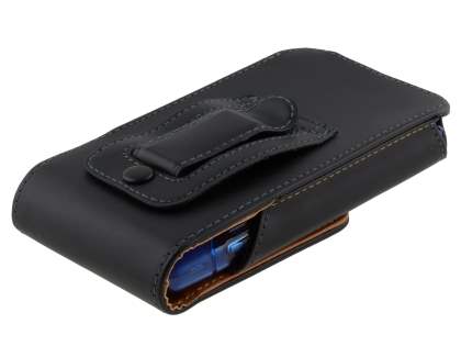 Smooth Synthetic Leather Vertical Belt Pouch (Bumper Case Compatible) for HTC Velocity 4G