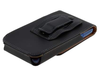 Smooth Synthetic Leather Vertical Belt Pouch (Bumper Case Compatible) for HTC Velocity 4G
