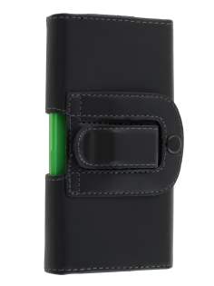Smooth Synthetic Leather Belt Pouch (Bumper Case Compatible) for Sony Xperia S LT26i