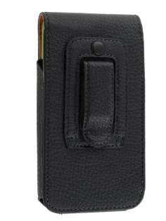 Textured Synthetic Leather Vertical Belt Pouch (Bumper Case Compatible) for Sony Xperia S LT26i