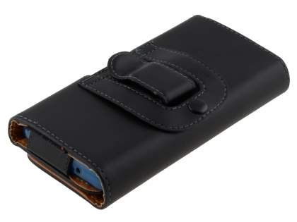 Smooth Synthetic Leather Belt Pouch (Bumper Case Compatible) for Samsung I9210T Galaxy S2 4G