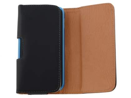 Smooth Synthetic Leather Belt Pouch (Bumper Case Compatible) for Samsung I9210T Galaxy S2 4G