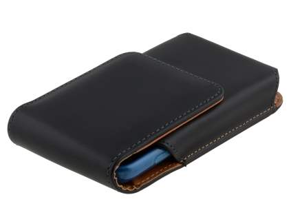 Smooth Synthetic Leather Belt Pouch (Bumper Case Compatible) for Samsung I9210T Galaxy S2 4G