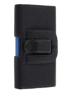 Textured Synthetic Leather Belt Pouch (Bumper Case Compatible) for LG Optimus L7 P700