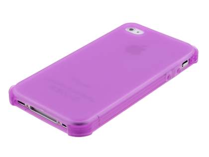 Frosted Colour TPU Gel Case for iPhone 4/4S - Pink