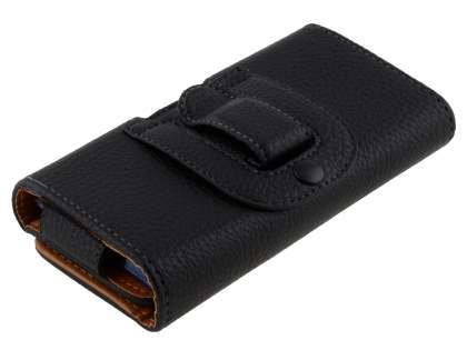 Textured Synthetic Leather Belt Pouch (Bumper Case Compatible) for LG Optimus L7 P700