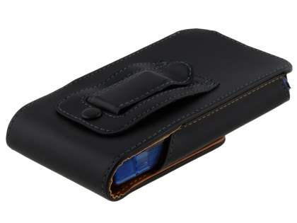 Smooth Synthetic Leather Vertical Belt Pouch (Bumper Case Compatible) for LG Optimus L7 P700