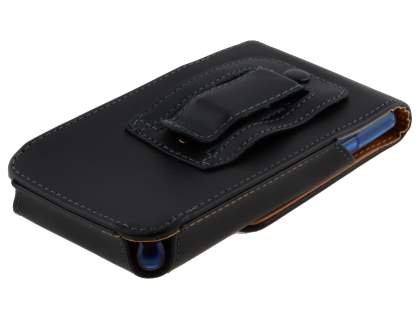 Smooth Synthetic Leather Vertical Belt Pouch (Bumper Case Compatible) for LG Optimus L7 P700