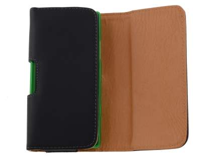 Smooth Synthetic Leather Belt Pouch (Bumper Case Compatible) for Sony Xperia S LT26i