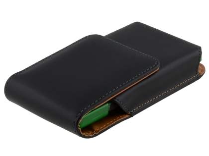 Smooth Synthetic Leather Vertical Belt Pouch (Bumper Case Compatible) for Sony Xperia S LT26i