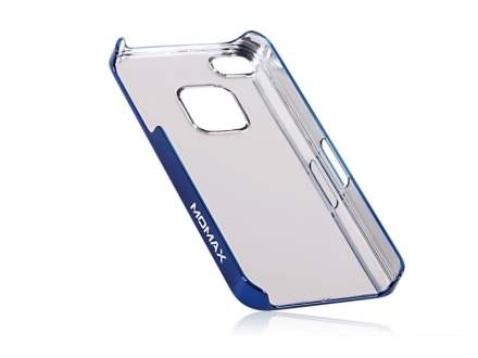 MOMAX Ultra-Thin Metallic Case for Apple iPhone 4S/4 - Metallic Blue