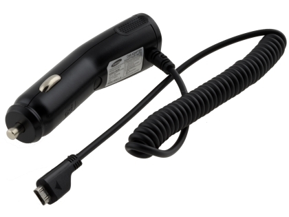 Genuine Samsung ACADU10CBE 700mA Micro-USB Car Charger - Black Car Charger