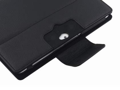 Synthetic Leather Bluetooth Keyboard Case for Samsung Galaxy Tab 2 10.1 - Black