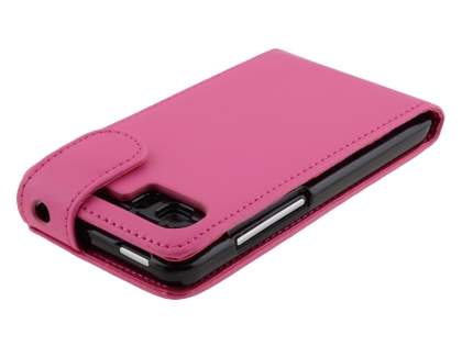 HTC Velocity 4G Synthetic Leather Flip Case - Pink