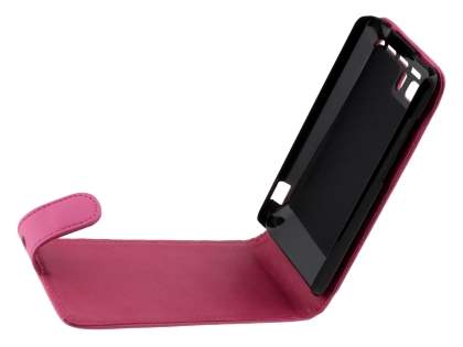 HTC Velocity 4G Synthetic Leather Flip Case - Pink