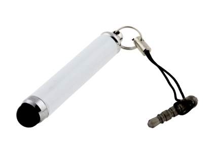 Universal Finger-Touch Aluminium Stylus - Pearl White