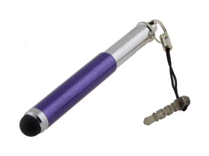 Universal Finger-Touch Aluminium Stylus - Purple Capacitive Stylus