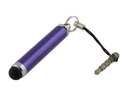 Universal Finger-Touch Aluminium Stylus - Purple