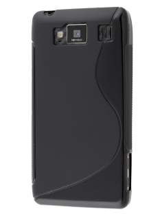 Wave Case for Motorola RAZR HD 4G XT925 - Frosted Black/Black