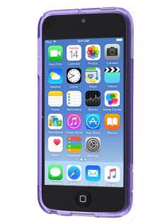 Wave Case for iPod Touch 5/6 - Frosted Purple/Purple