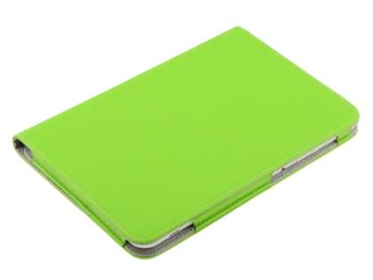 Samsung Galaxy Tab 8.9 4G Synthetic Leather Flip Case with Dual-Angle Tilt Stand - Green