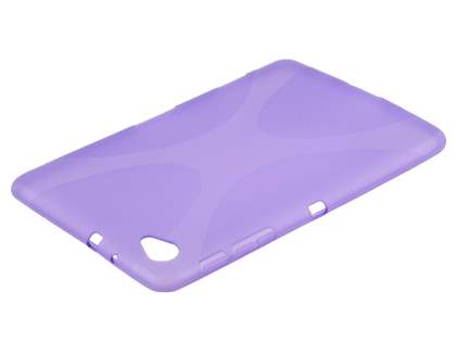 X-Case for Samsung Galaxy Tab 7.7 P6800 - Frosted Purple/Purple