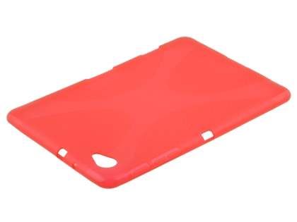 X-Case for Samsung Galaxy Tab 7.7 P6800 - Frosted Red/Red