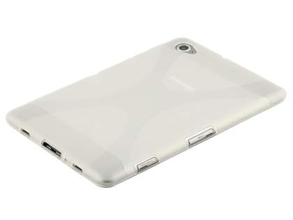 X-Case for Samsung Galaxy Tab 7.7 P6800 - Frosted Clear/Clear