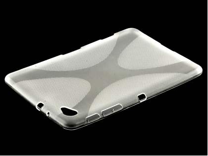 X-Case for Samsung Galaxy Tab 7.7 P6800 - Frosted Clear/Clear