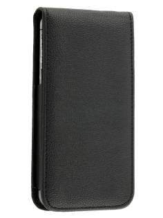 iPhone SE(1st Gen)/5s/5c/5 Synthetic Leather Belt Pouch - Classic Black