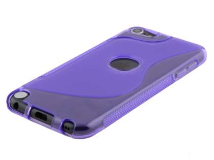 Wave Case for iPod Touch 5/6 - Frosted Purple/Purple