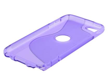 Wave Case for iPod Touch 5/6 - Frosted Purple/Purple