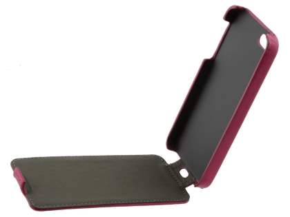 Synthetic Leather Flip Case for iPhone SE(1st Gen)/5s/5 - Pink