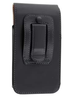 Smooth Synthetic Leather Vertical Belt Pouch for Motorola