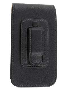 Textured Synthetic Leather Vertical Belt Pouch (Bumper Case Compatible) for Motorola RAZR M 4G XT905