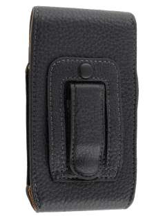 Textured Synthetic Leather Vertical Belt Pouch for HTC Desire X